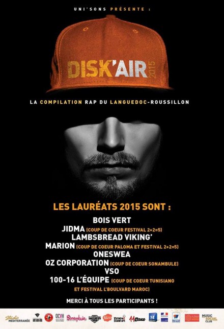 JIDMA COUP DE CŒUR 2015 SÉLECTIONNÉ SUR LA COMPILATION DISK’AIR