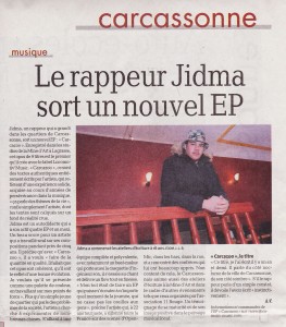 Article La Depêche Jidma Carcazoo 10.02.15